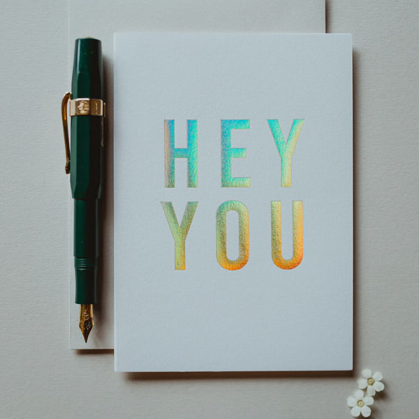 "Hey You" Card