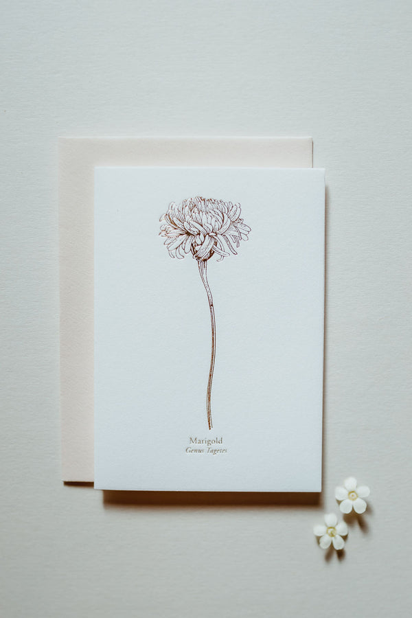 Marigold "Mini" Card