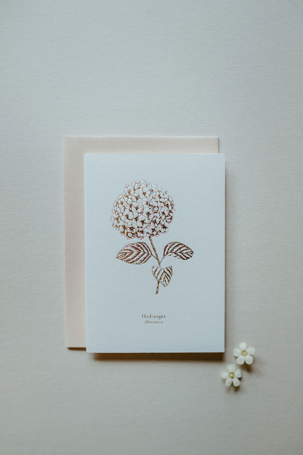 Hydrangea Card