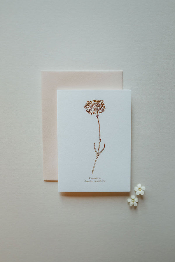Carnation Card