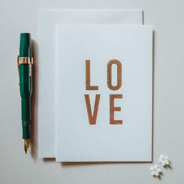 "LOVE" Card