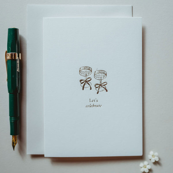 "Let's Celebrate" Card