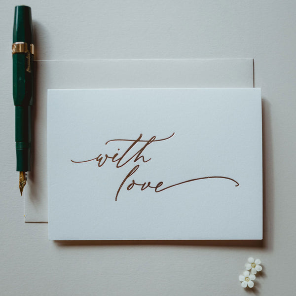 "With Love" Card